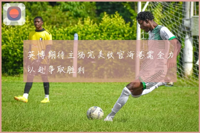 英博期待主场完美收官海港需全力以赴争取胜利